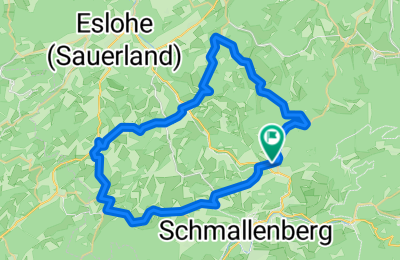 Route in der Bikemap App öffnen