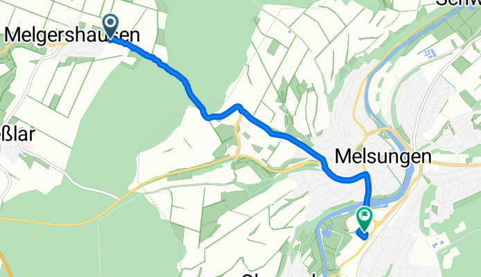 Unterer Steinacker 1, Felsberg nach Nürnberger Straße 18, Melsungen
