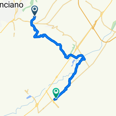 Da Contrada Villa Stanazzo, Lanciano a Viale Avvocato Giovanni Agnelli, Atessa