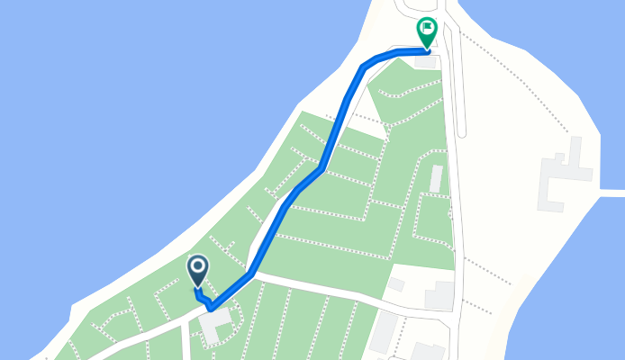 Route to Ulica Stoja 33–35, Pula