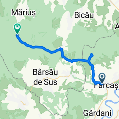 Strada Izvorului, Fărcașa to Unnamed Road