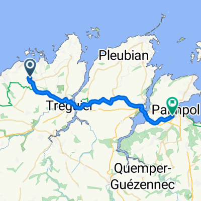 Itinéraire vers 38 Avenue de Guerland, Paimpol