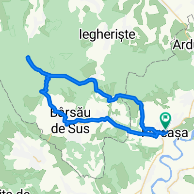 farcasa  - poiana codrului - culmea codrului - barsau de sus - farcasa