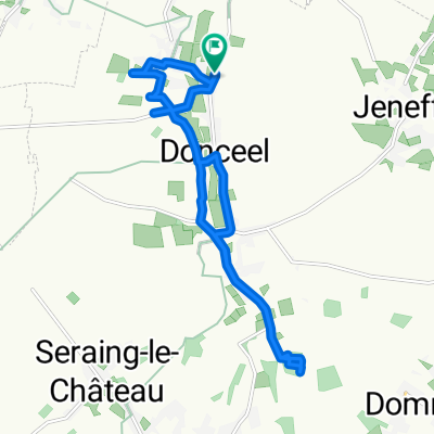 De Rue de l'Enclos 9, Donceel à Rue de l'Enclos 7, Donceel