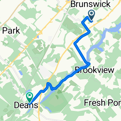 469 Wood Ave, North Brunswick to 879 Georges Rd, Monmouth Junction