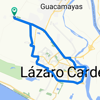 De Avenida del Poeta, La Orilla a Avenida del Poeta, La Orilla