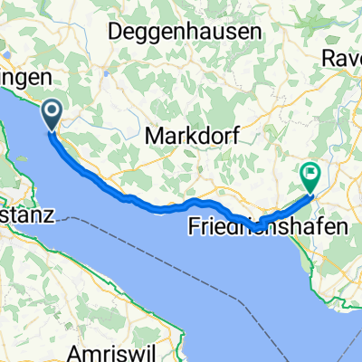 Bodenseeradweg Etappe 6: Oberuhldingen - Friedrichshafen