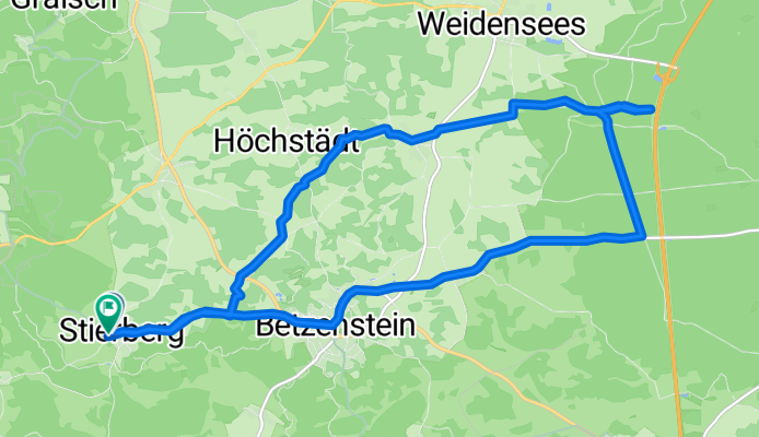 Stierberg- Veldensteiner Forst- Stierberg CLONED FROM ROUTE 539586