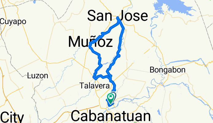 Mayapyap-General Mamerto Natividad Road, Cabanatuan City to Mayapyap-General Mamerto Natividad Road, Cabanatuan City
