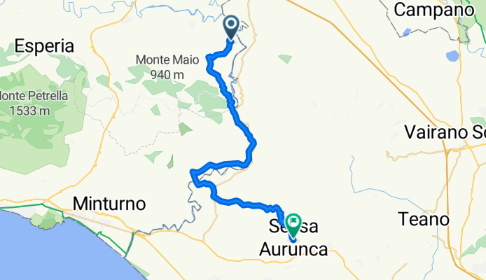 Da Sant'Ambrogio Sul Garigliano a Sessa Aurunca