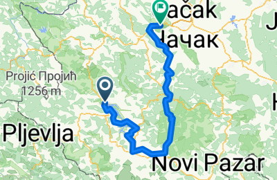 Route in der Bikemap App öffnen