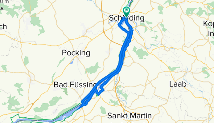 Innradwegrunde nach Obernberg