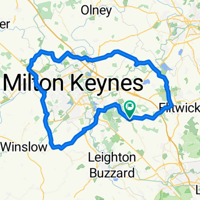 Milton Keynes Loop from Woburn