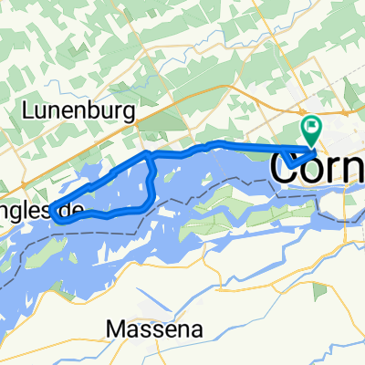 Cornwall to Long Sault