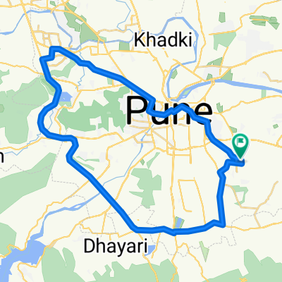 Wanowrie - Baner - Katraj - Kondhwa - Wanowrie
