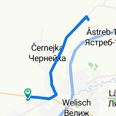 Лесная улица, 3, Velizh to Лесная улица, 5, Velizh
