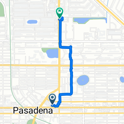 6651 Central Ave S, Saint Petersburg to 1275 66th St N, Saint Petersburg
