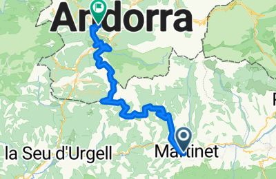 Route in der Bikemap App öffnen