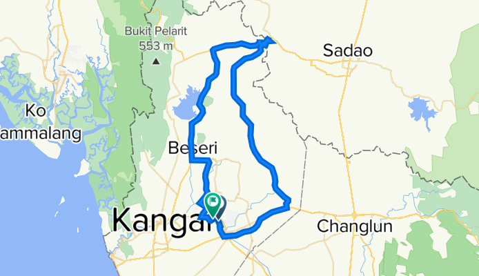 Unnamed Road, Arau to unimap pauh,padang besar,tasoh,beseri,dan kubang gajah