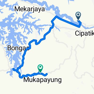 Batujajar - Gunung Putri (Mukapayung)