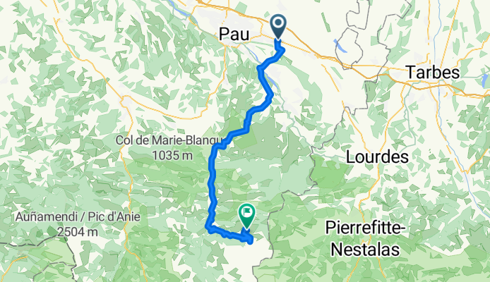 De 4 Route de Tarbes, Ousse à D918, Béost
