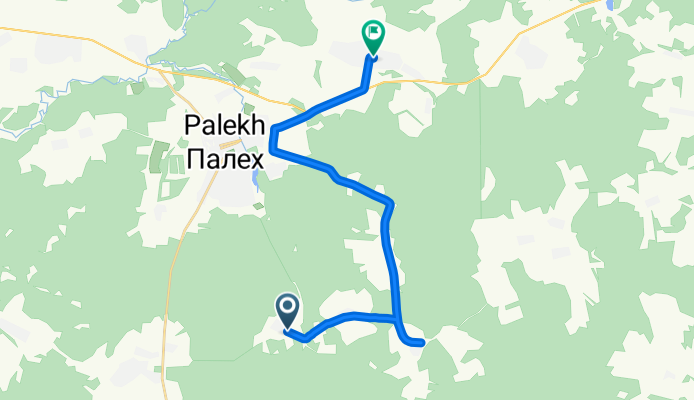 От Unnamed Road, Выставка до Unnamed Road, Мухино