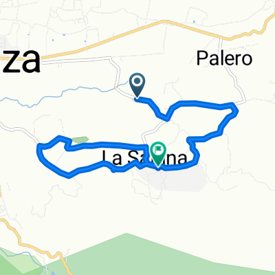 Ruta desde El Valle - La Sabina, Constanza