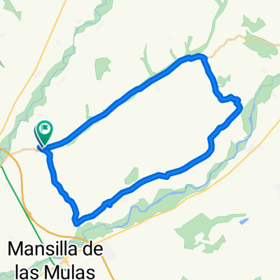 Ruta de la bici para los de Villasabariego