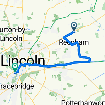 24 Wragby Road, Lincoln to 8 Sunningdale Drive, Lincoln