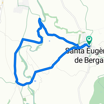 Da Carrer del Pirineu, 40, Santa Eugènia de Berga a Carrer del Pirineu, 40, Santa Eugènia de Berga
