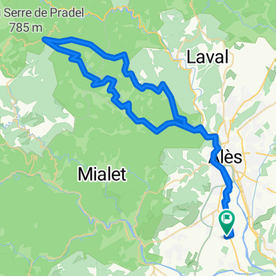 De 52 Chemin des Chênes, Saint-Christol-lès-Alès à 53 Chemin des Chênes, Saint-Christol-lès-Alès