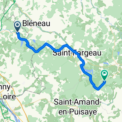 Itinéraire à partir de D47, Breteau