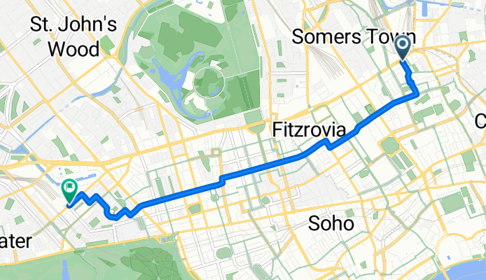 Route to London Street 1