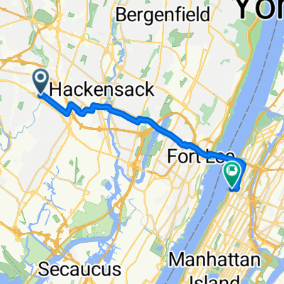 80 Keasler Ave, Lodi to 775 Riverside Dr, New York