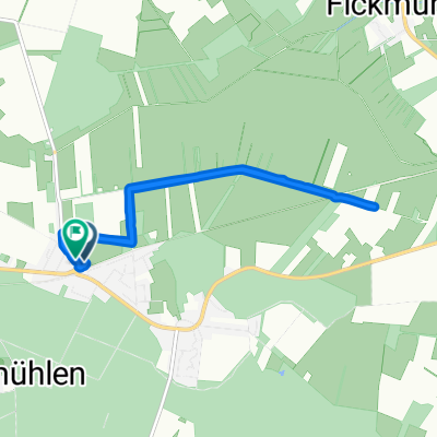 Hymendorfer Straße 2A, Geestland nach Hymendorfer Straße 3, Geestland