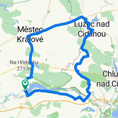 Žehuň - Žiželice - Lužec - M. Králové - Žehuň