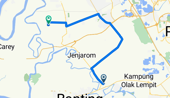 113, Jalan Rambutan 4, Tanjung Dua Belas to Jalan Kampung Medan, Kampung Medan