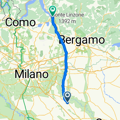 Da Via Vittime del Razzismo, Sesto a Via Salvatore Sassi 1, Lecco