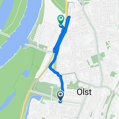 Kortricklaan 10, Olst nach Rijksstraatweg 45C, Olst