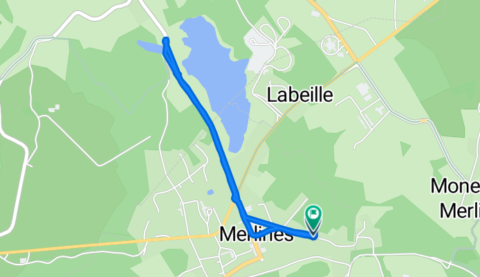 De Avenue Pierre et Marie Curie 23, Merlines à Avenue Pierre et Marie Curie 23, Merlines