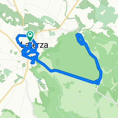 Da Via Carlo Del Prete 73, Laterza a Via Carlo Del Prete 63, Laterza