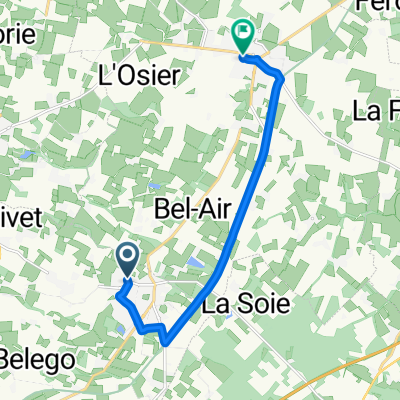 De 8 Boulevard du Pont David, Saint-Mars-du-Désert à 133 Rue du Souvenir, Ligné