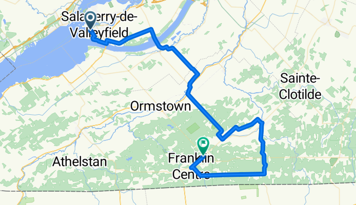 De Rue Oscar-Martin 334, Salaberry-de-Valleyfield à Québec 209 2319, Hinchinbrooke