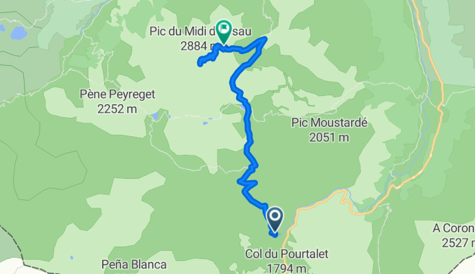 Ascensi贸n al midi d'ossau