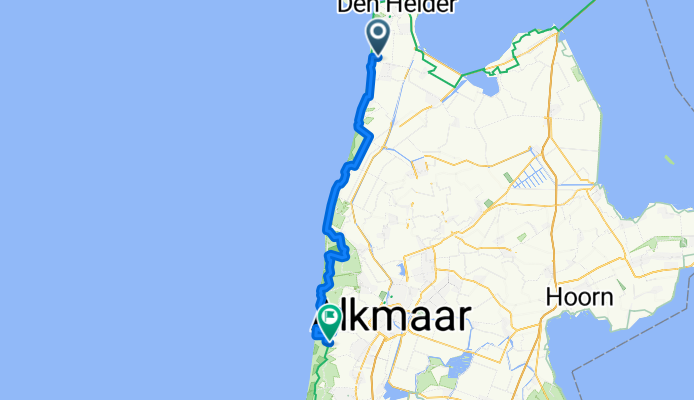 Julinanadorp aan Zee - Egmond aan Zee