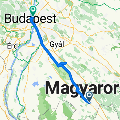 Sport utca 301, Örkény to Budapest-Nyugati, Ágasegyháza