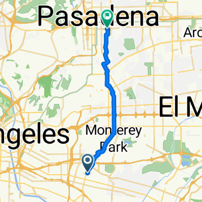 570 S Atlantic Blvd, Los Angeles to 709 E Del Mar Blvd, Pasadena