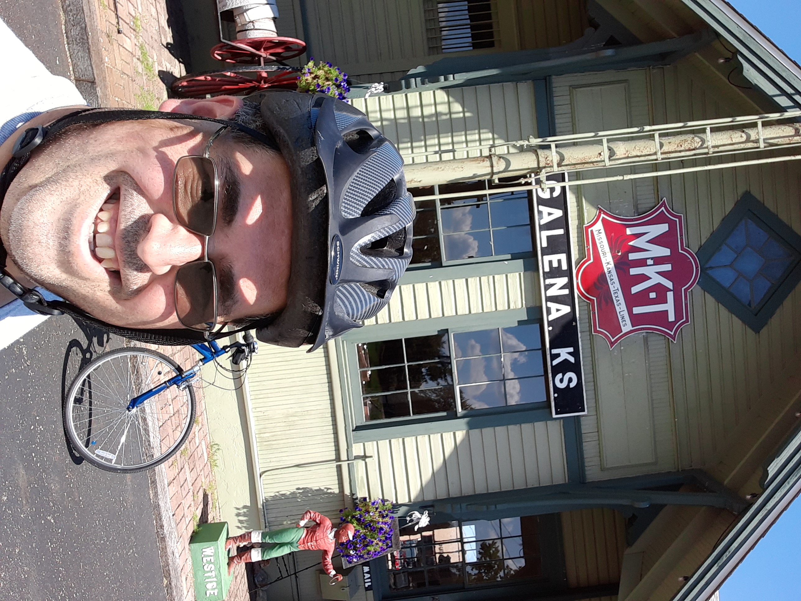 Rode on Old Rt. 66 in Galena, KS.