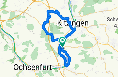 Route in der Bikemap App öffnen