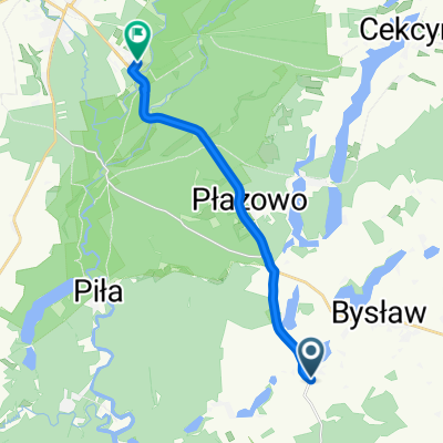 Bysławek, Bysławek do Wrzosowa 23, Tuchola